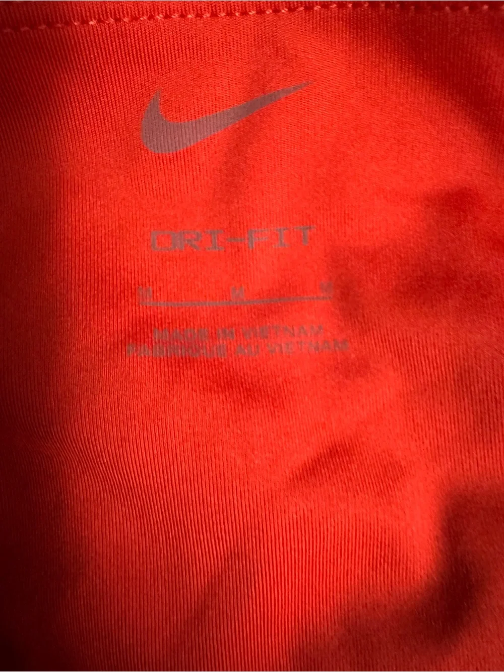 Nike Red Dri-FIT Active Top